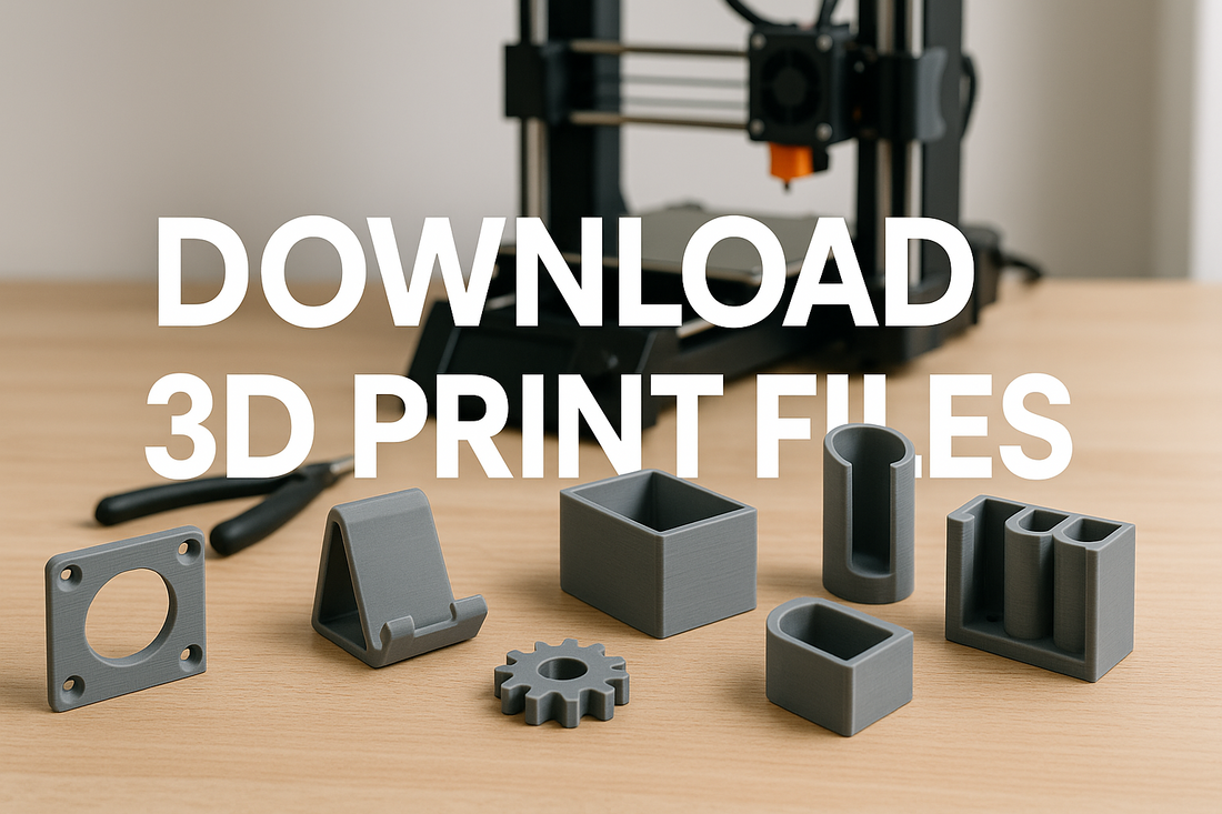 Build Custom Solutions with 3D Request Print Files – For Makers, Creators & Professionals