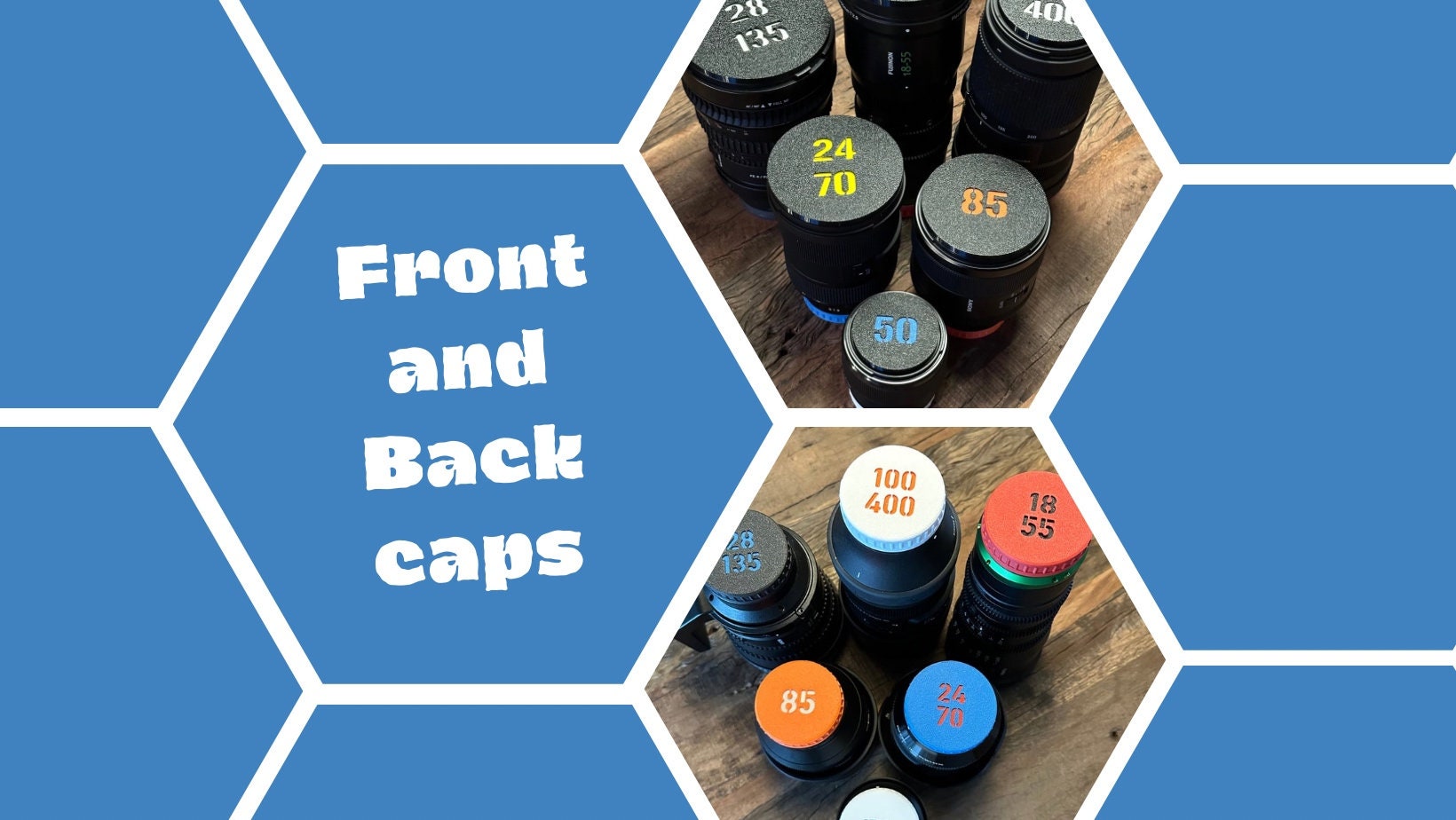 Build Your Colored Lens Cap | find your mount and focal length.