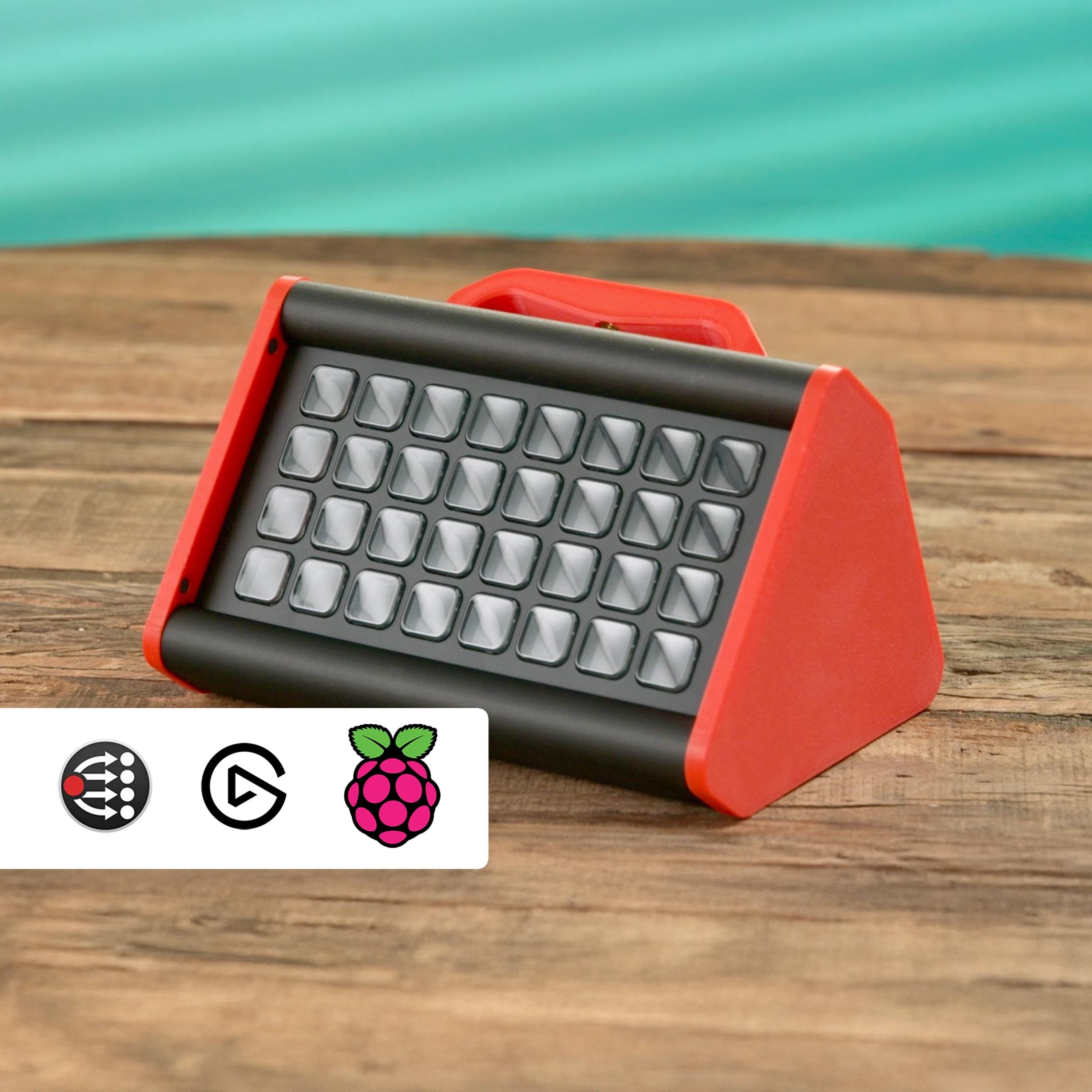 V3 Slide Enclosure StreamDeck MK2 XL Plus and Pi4/Zero | Multimedia controller