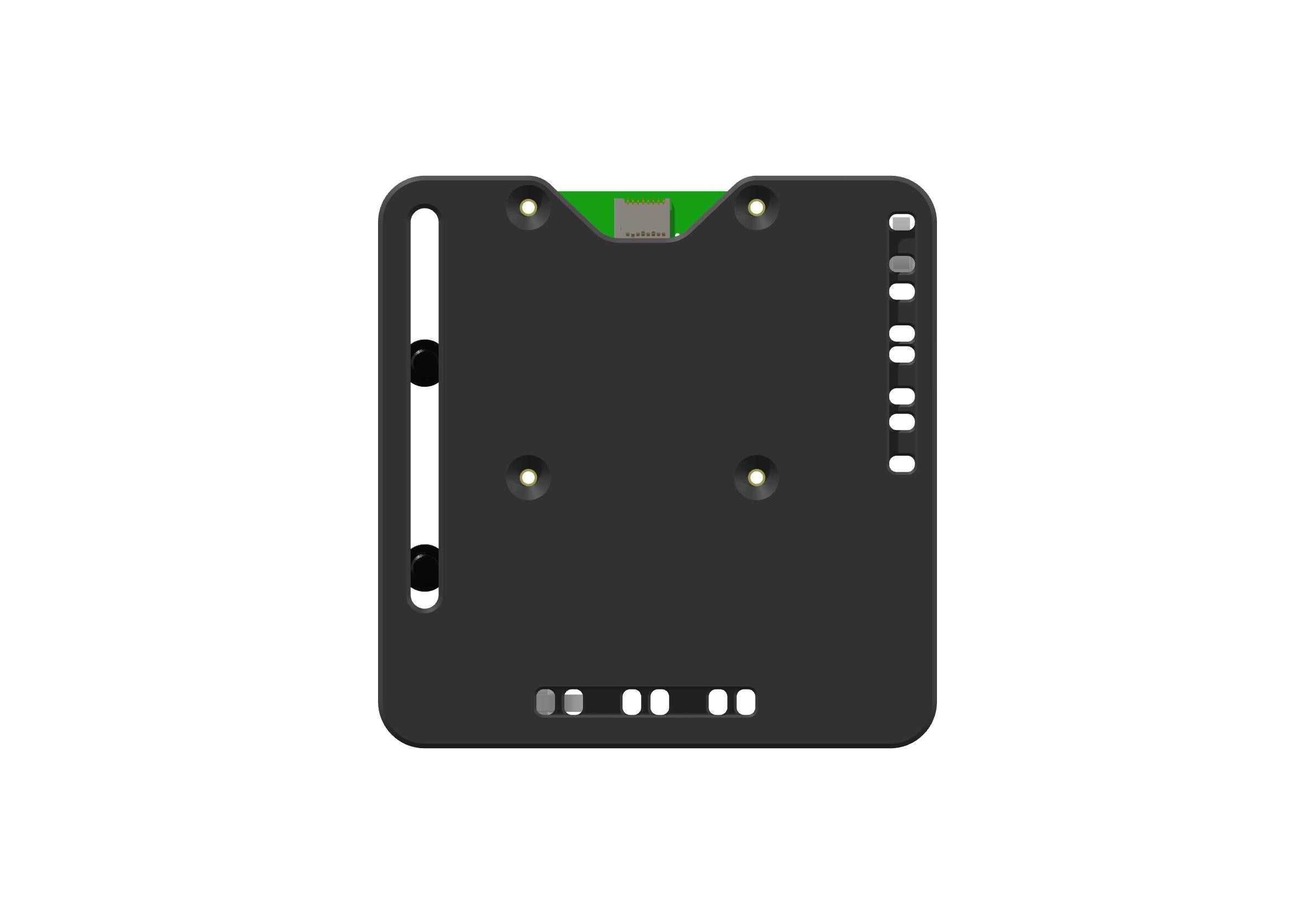 Raspberry Pi 4/5 Universal Mounting Plate Holder with Cable Tie Points | Wall or Surface Mount for Pi Board