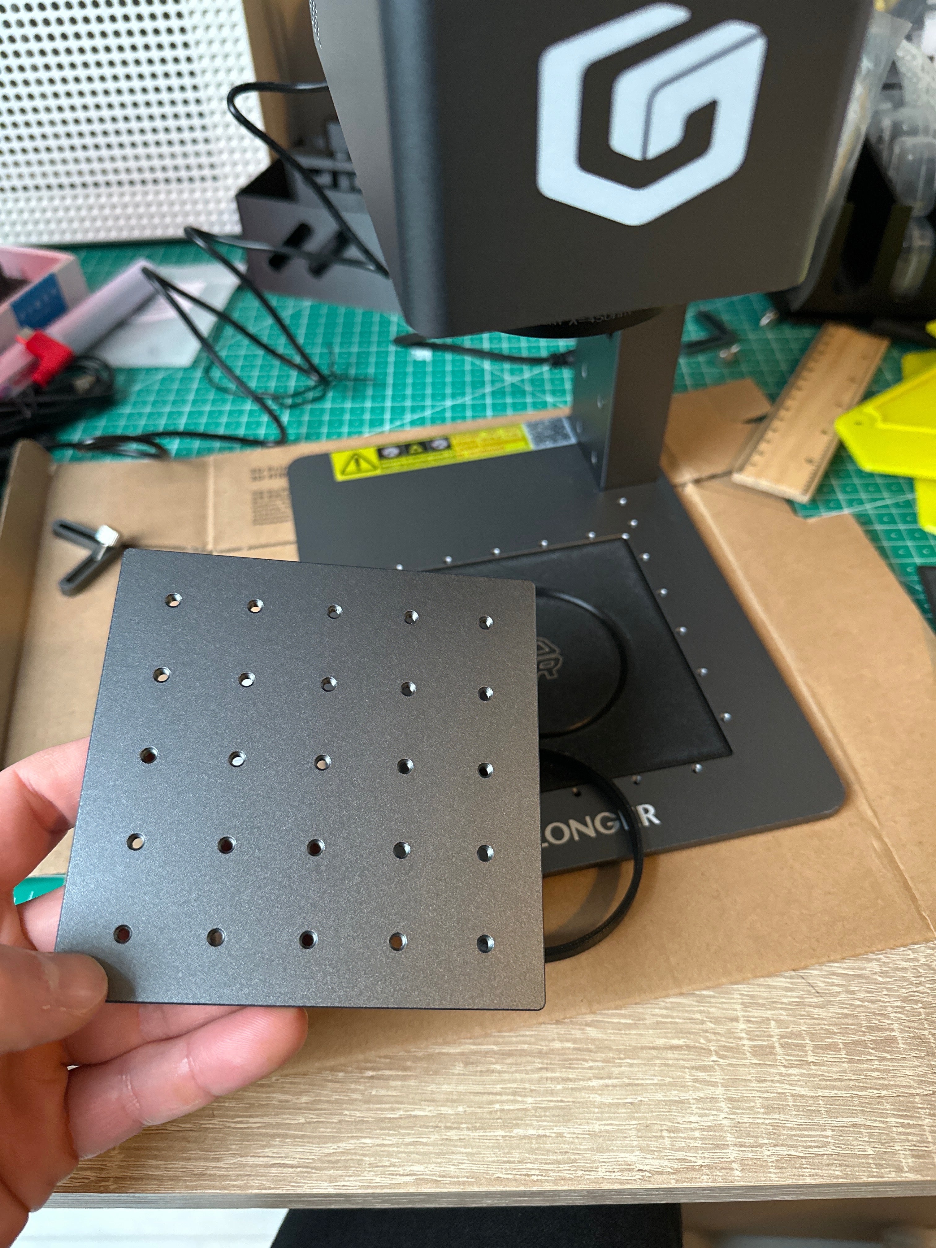3D Print File | Longer Nano Ruby base plate replacement step file