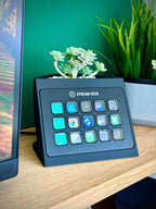 Streamdeck MK2 XL PLUS Stand - Memory card holder and Planter