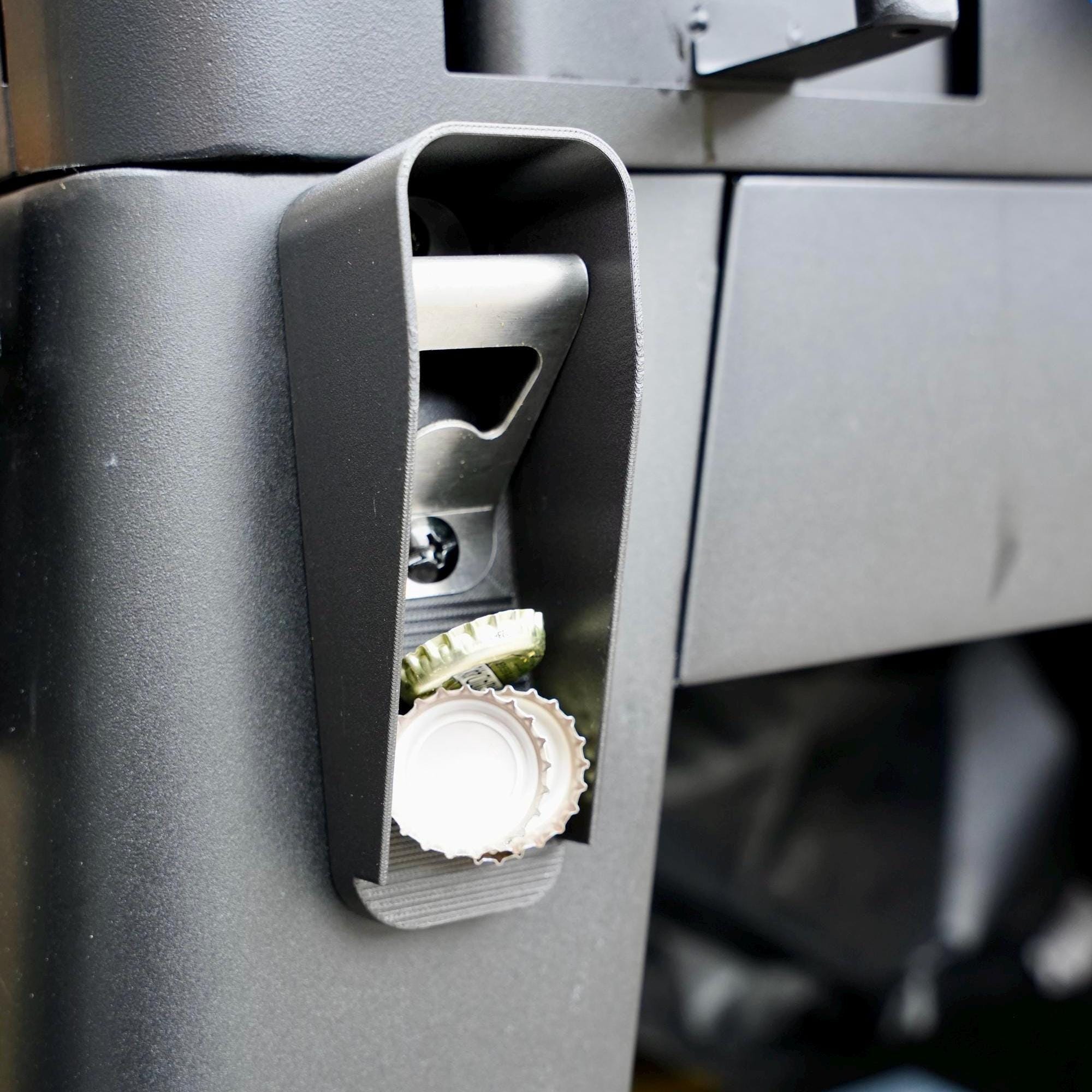 Pit Boss Bottle Opener Mod – Magnet Catches Caps Instantly