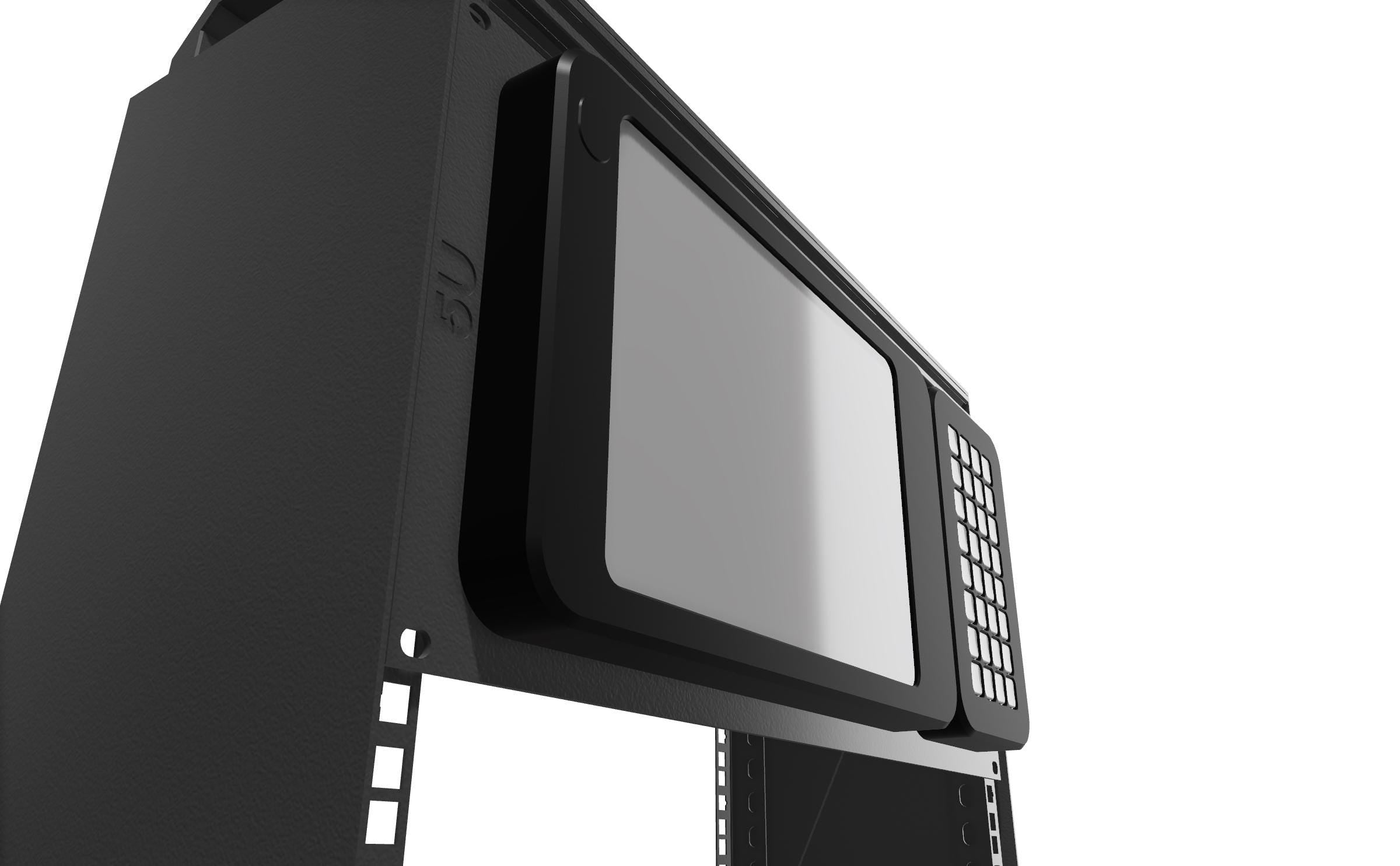 iPad A16 & Stream Deck Module 32 Rack Mount Plate – 3D Printed Holder for Studio Live Production