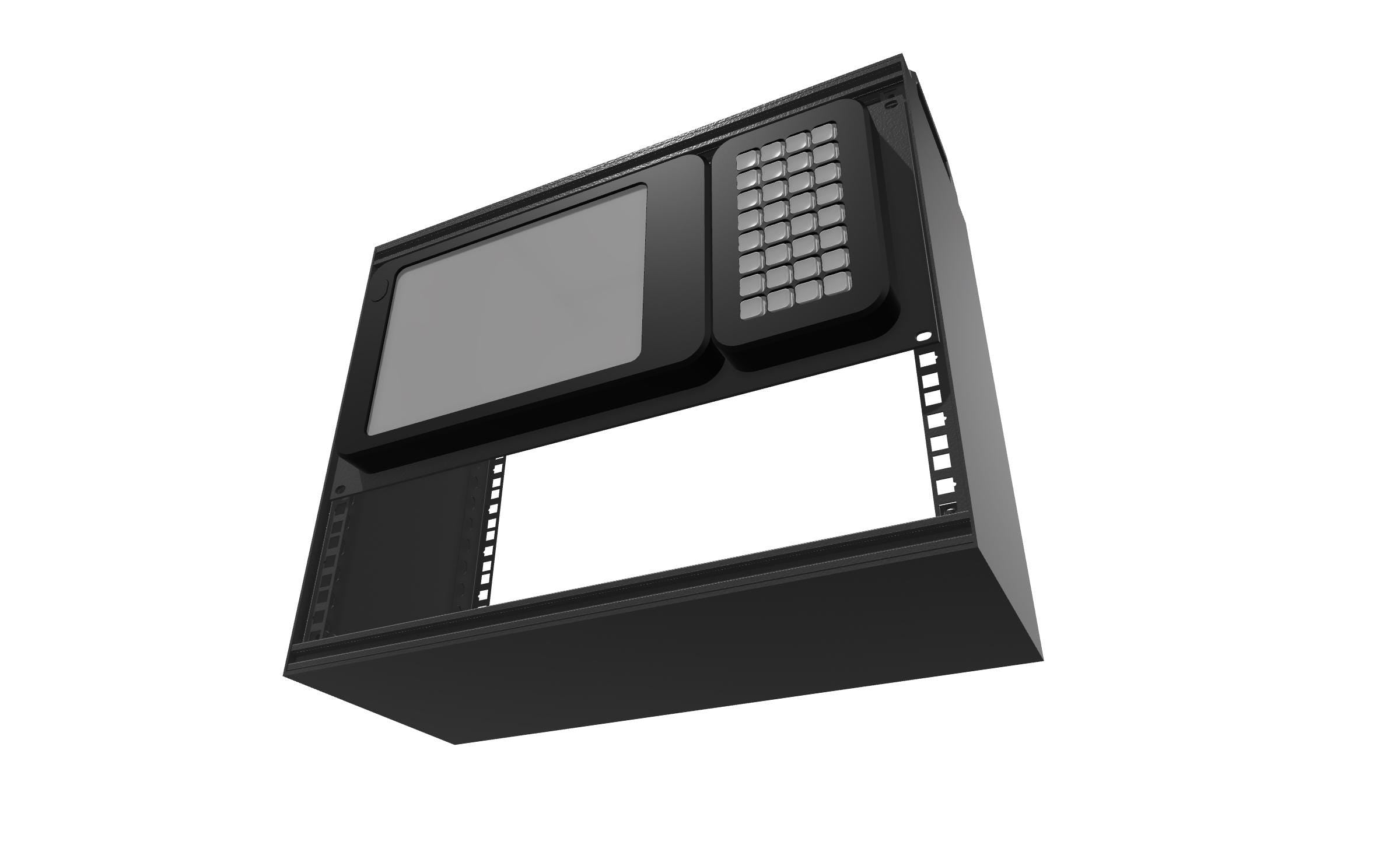 iPad A16 & Stream Deck Module 32 Rack Mount Plate – 3D Printed Holder for Studio Live Production