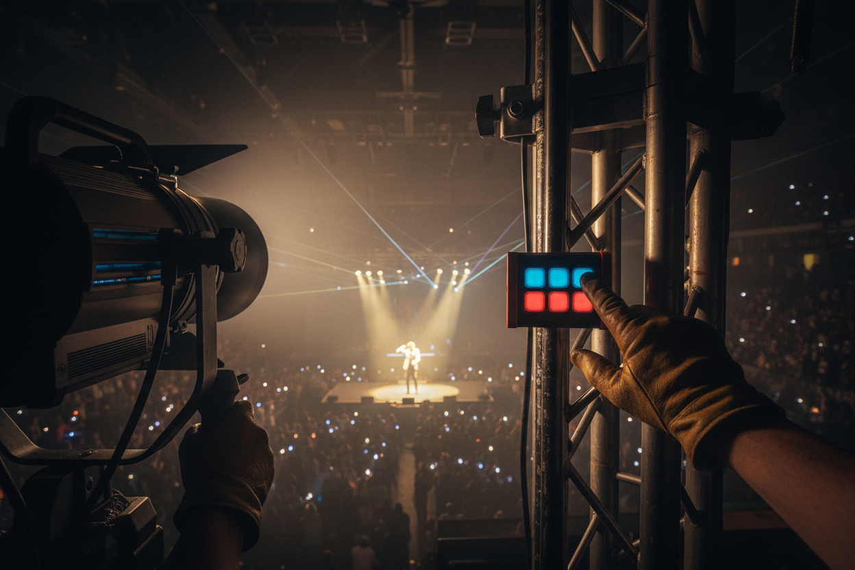 Stream deck Module 6 – Pipe Mounted Button Controller for Companion &amp; AV Control