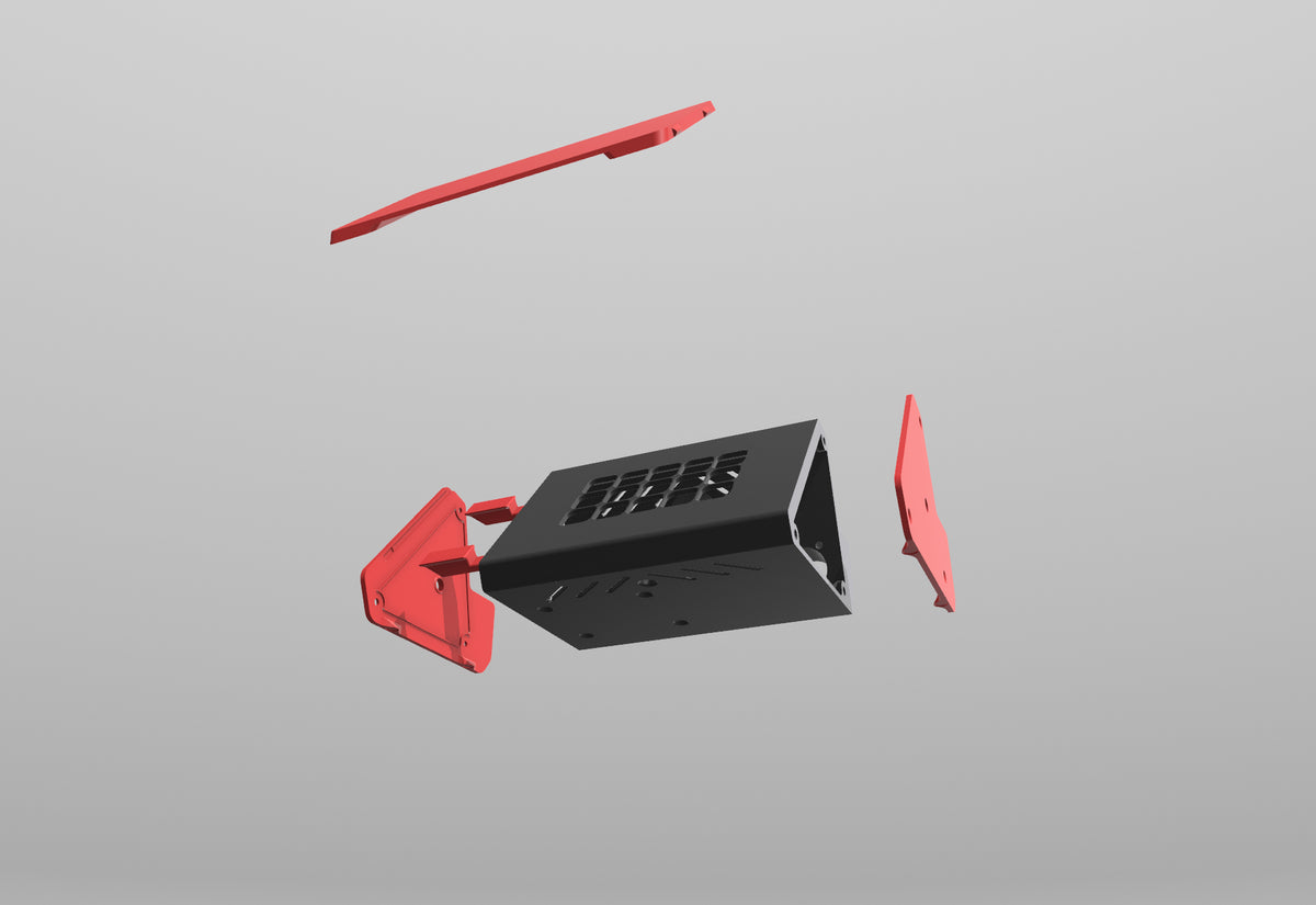 Fichiers d'impression 3D | StreamDeck MK2 et boîtier Raspberry Pi v1 + v2 | Contrôleur multimédia