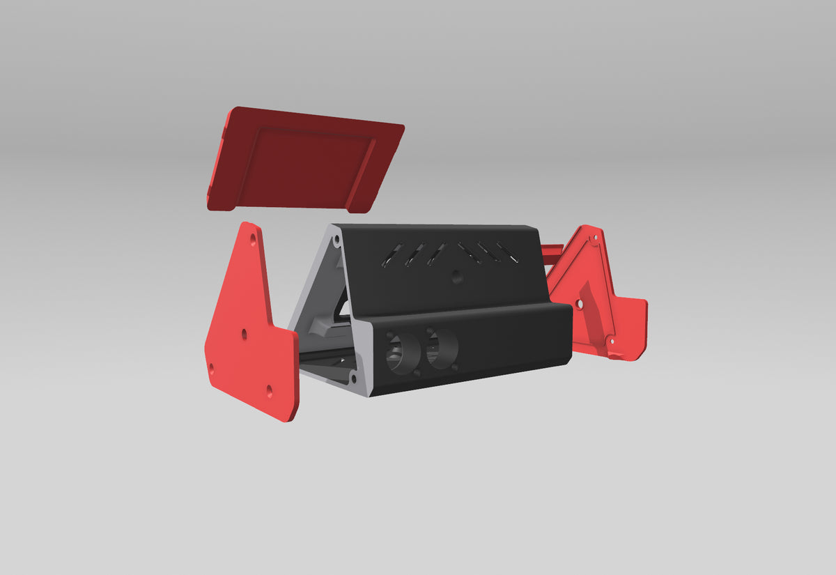 Fichiers d'impression 3D | StreamDeck MK2 et boîtier Raspberry Pi v1 + v2 | Contrôleur multimédia