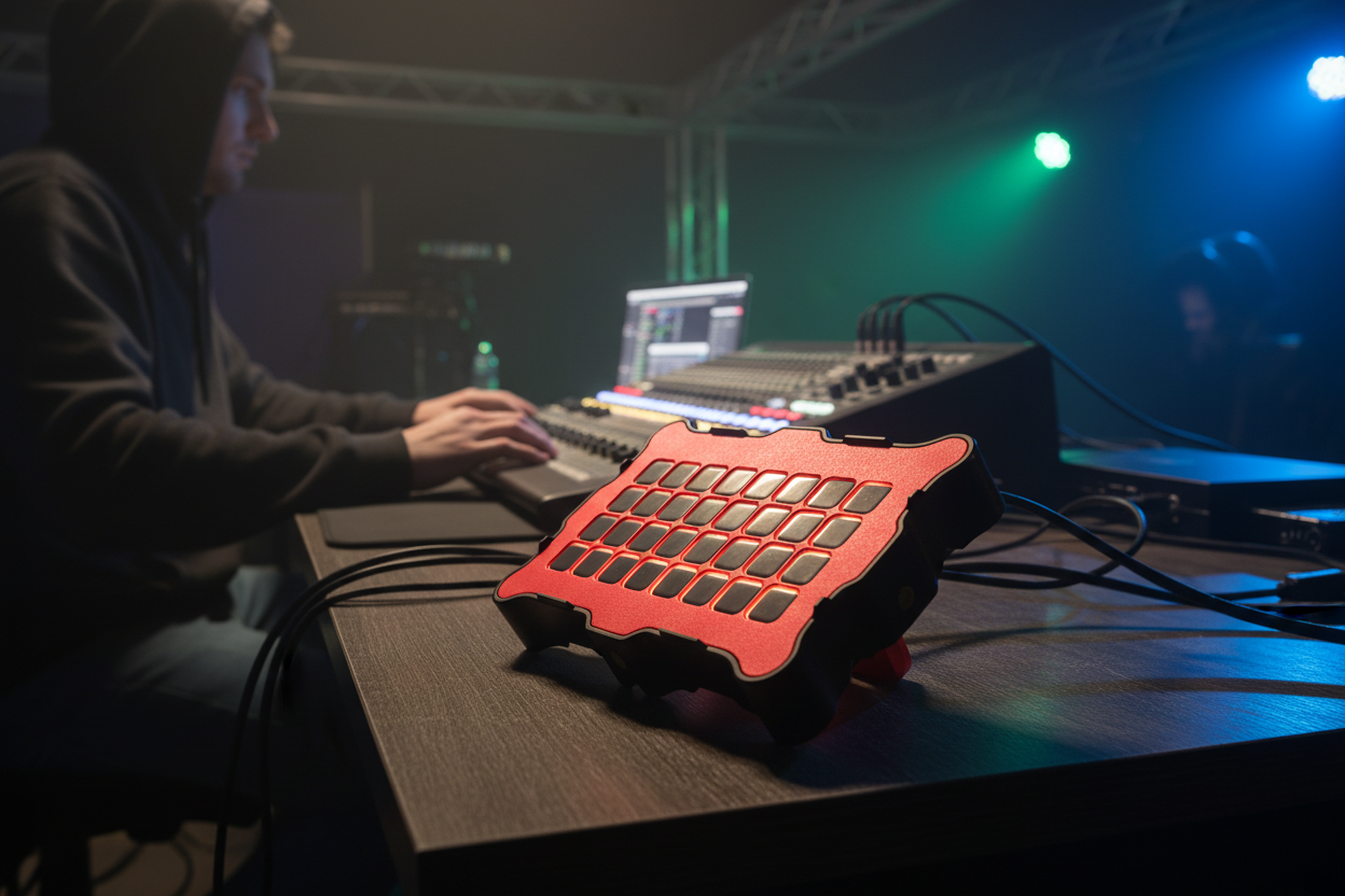 Rugged Stream Deck Case – Fits XL 32 & 15 | Magnetic, Stackable, Kickstand + Companion Ready