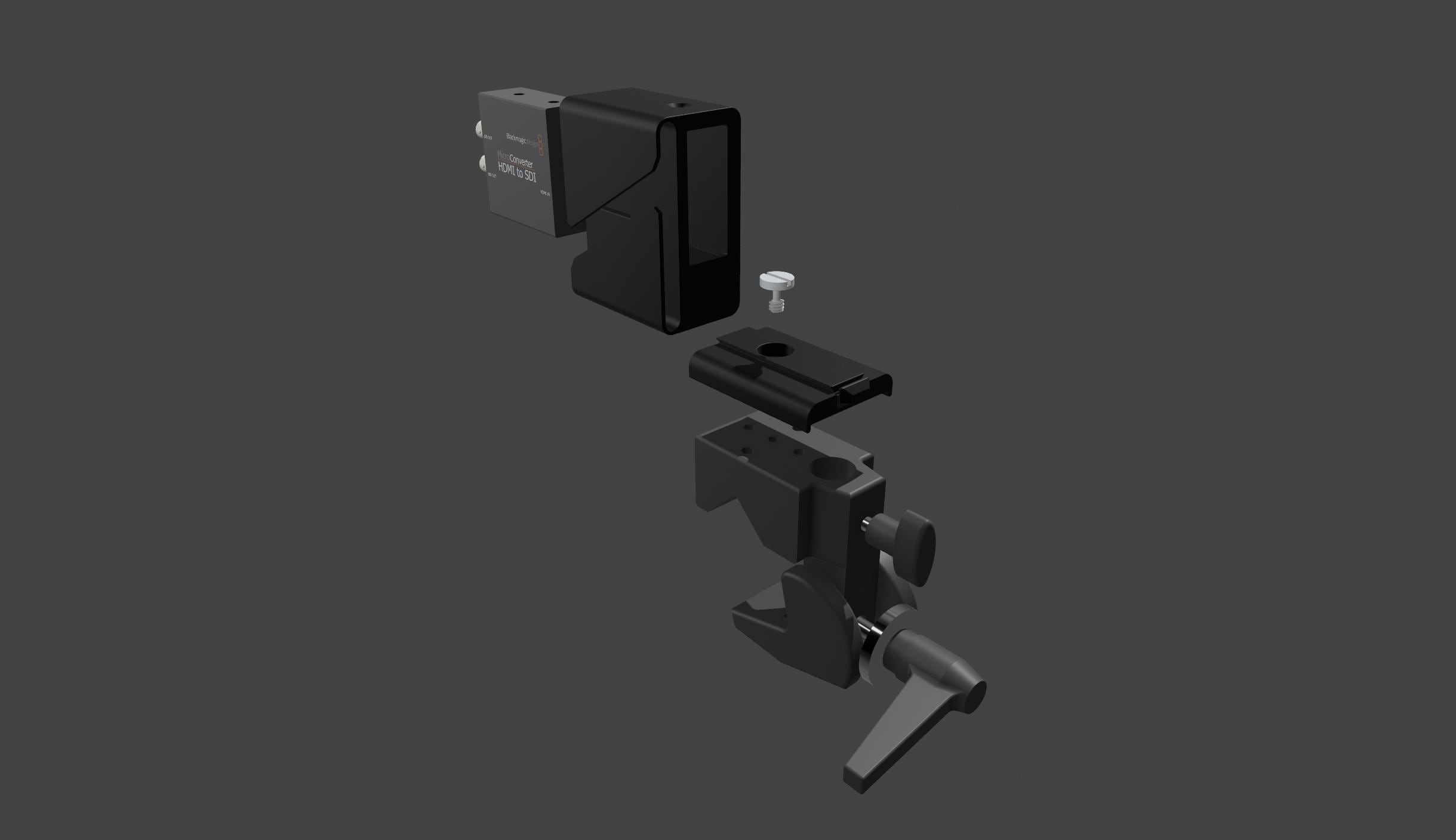 Blackmagic Micro Converter Superclamp Mount
