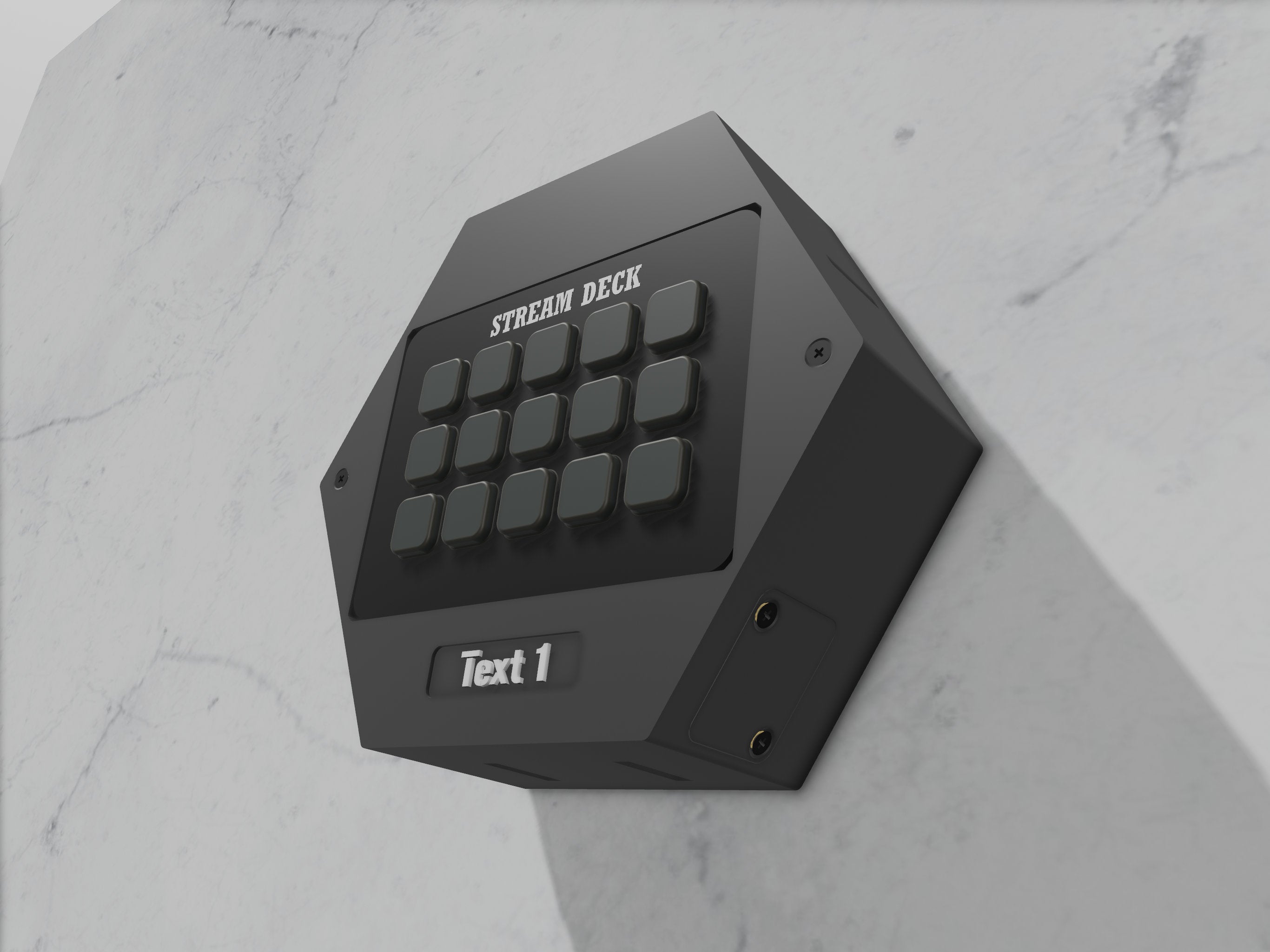 Wall enclosure | StreamDeck and Raspberry Pi 4