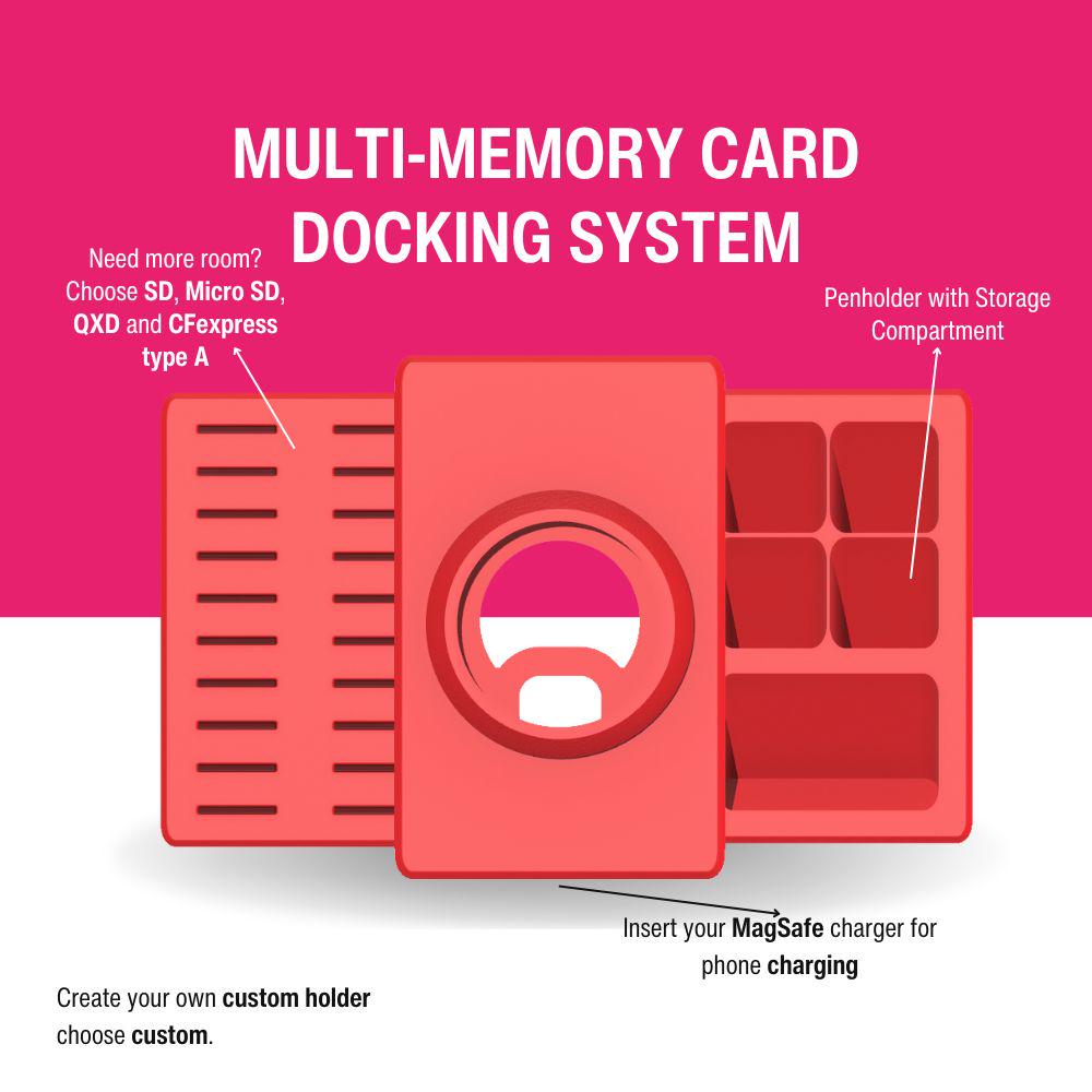 Multi-Memory Card Docking System: Your Ultimate Desk Companion