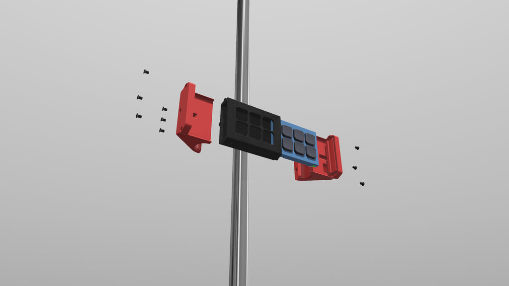 Stream deck Module 6 – Pipe Mounted Button Controller for Companion &amp; AV Control