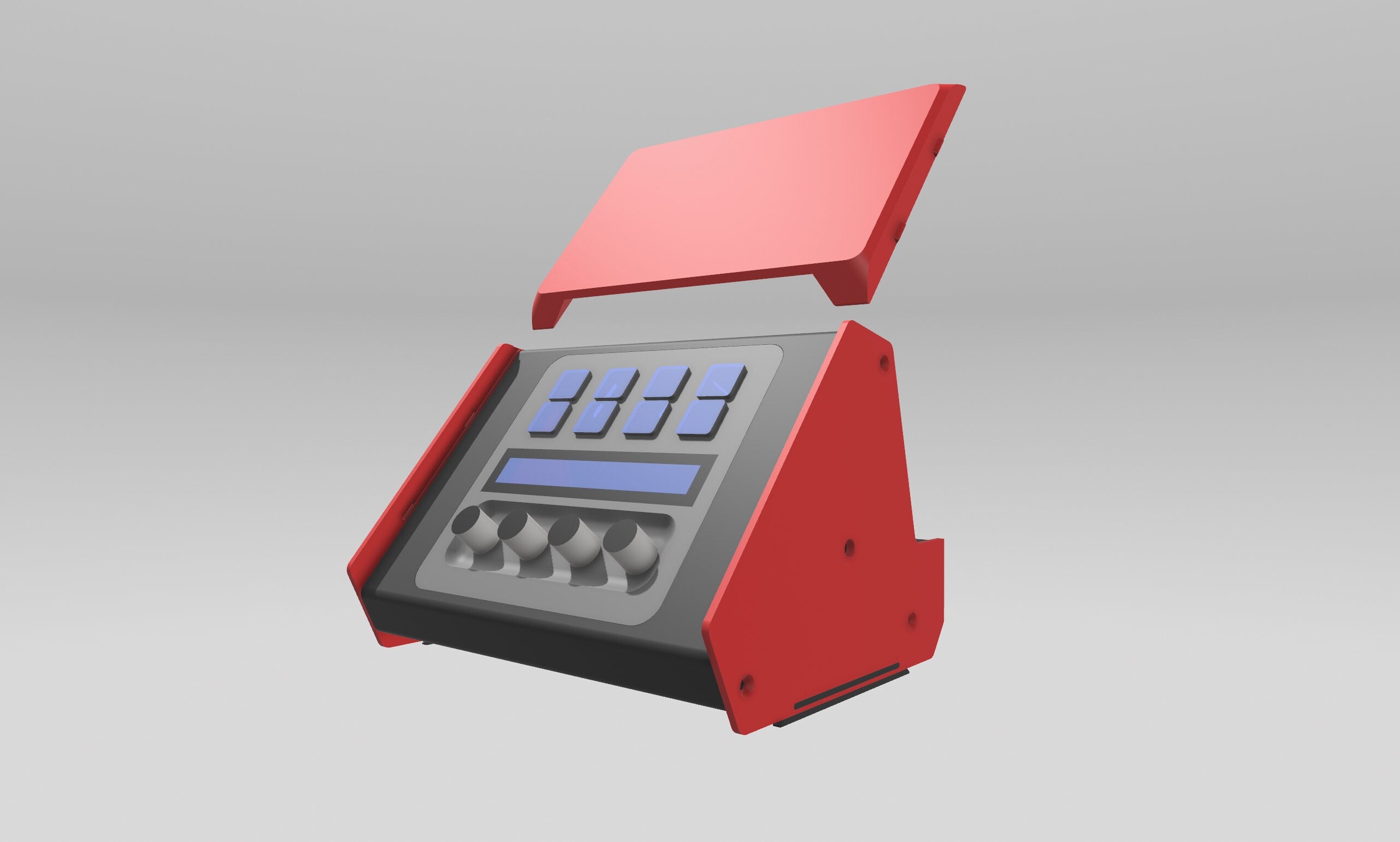 3D Print files | StreamDeck Plus and Raspberry Pi Enclosure v1 + v2 | Multimedia controller