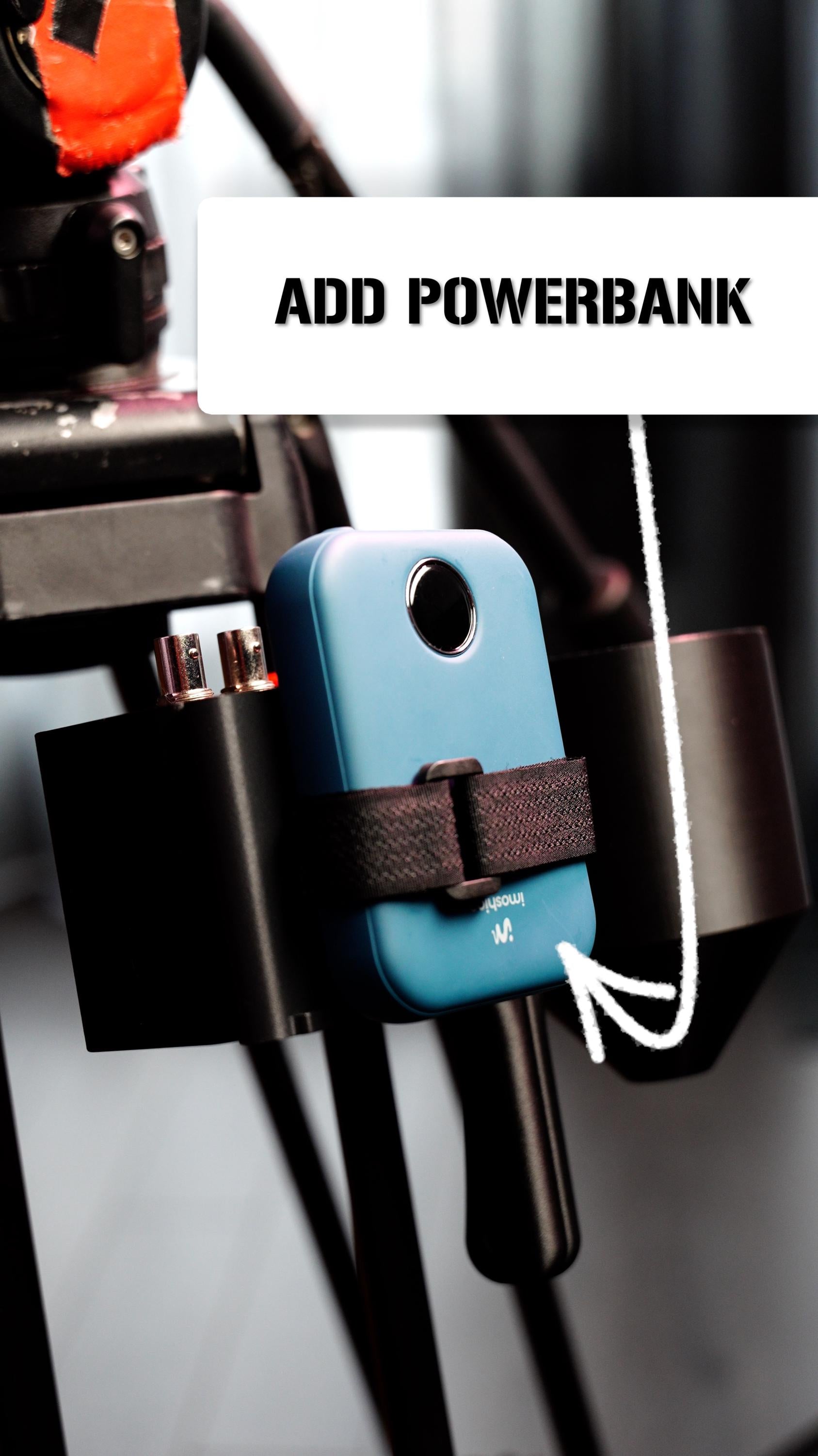 Blackmagic & Decimator MD-LX Converter Mount with Powerbank Plate