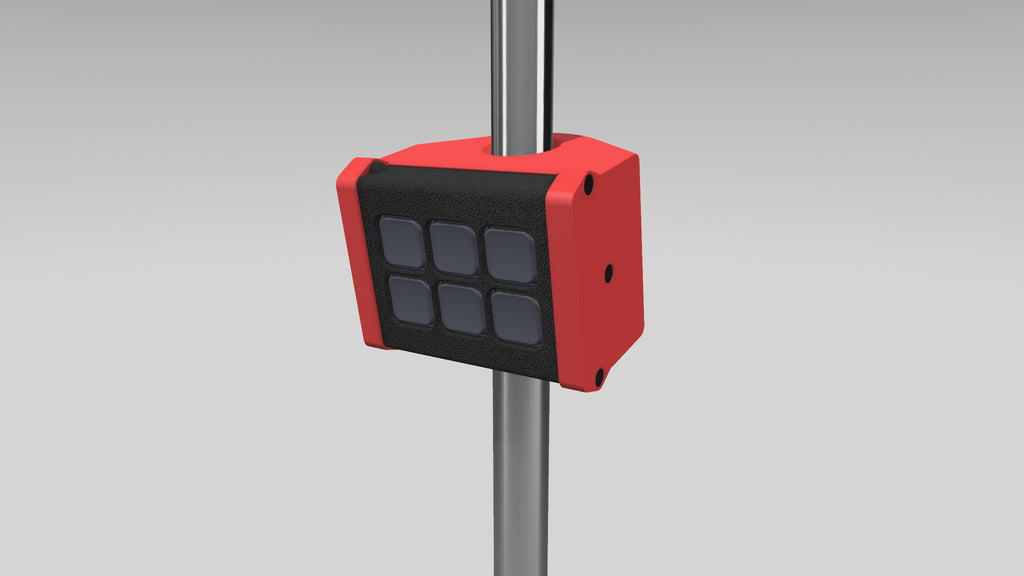 Stream deck Module 6 – Pipe Mounted Button Controller for Companion &amp; AV Control