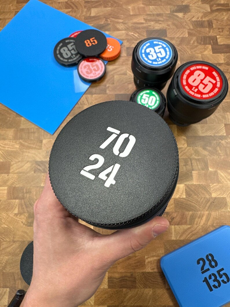 Rubber Front Lens Caps | Every ø Available