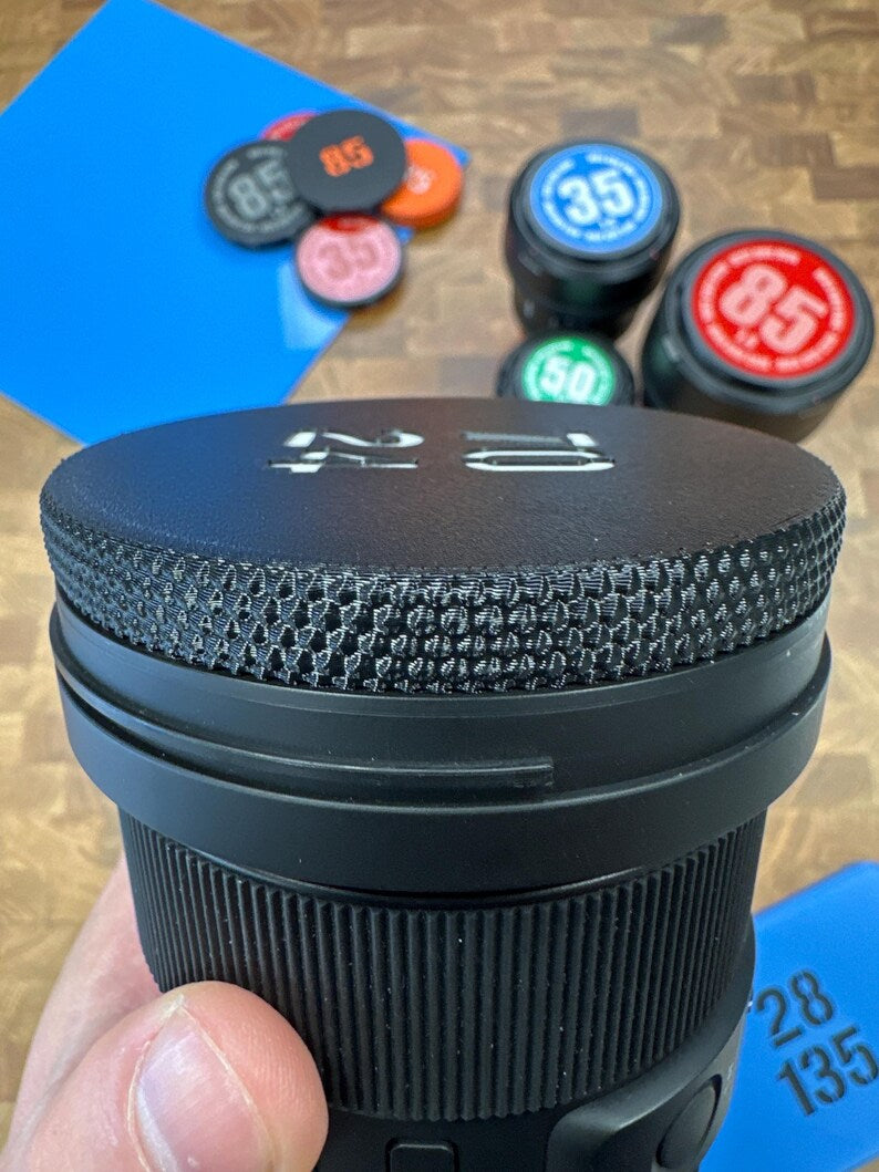 Rubber Front Lens Caps | Every ø Available
