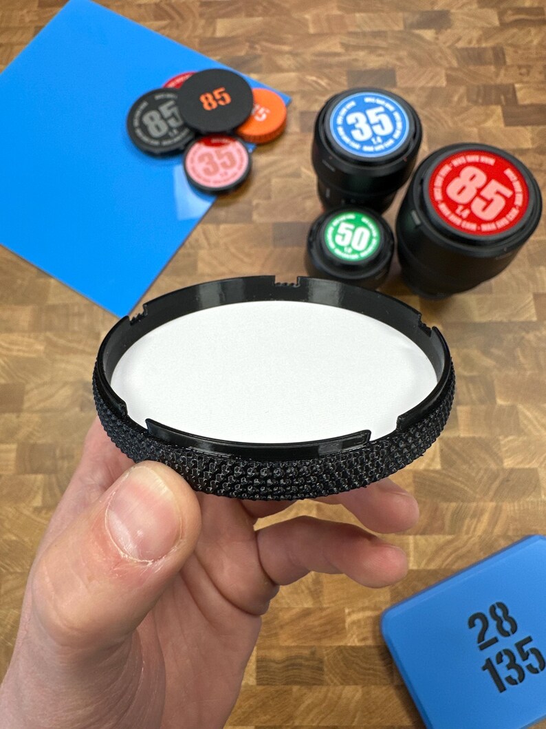 Rubber Front Lens Caps | Every ø Available
